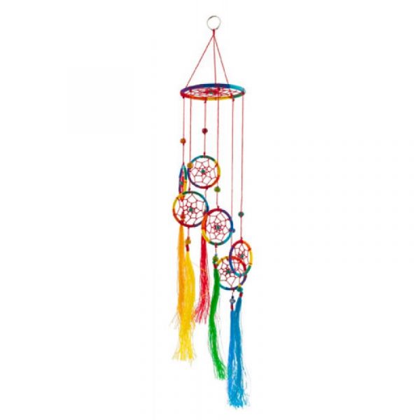 Dream Catcher Rainbow with Tassels