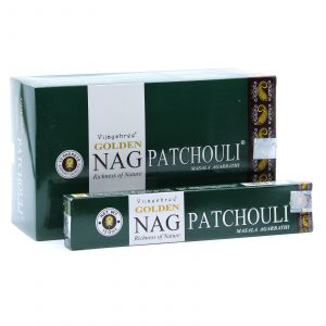 Golden Nag Patchouli Incense