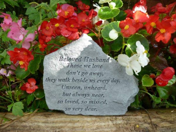 Beloved Husband Memorial Stone