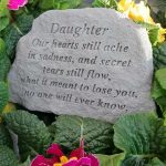 Daughter Graveside Memorial Stone