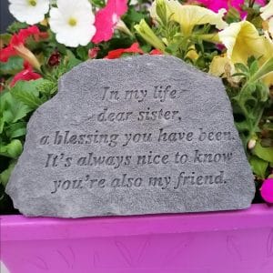 Sister Memorial Graveside Stone