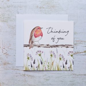Thinking Of You Robin Card
