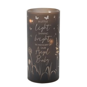 Grey Memorial Tube Light Angel Baby ty318ab_t02