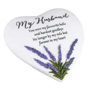 Grave Ornament Lavender Heart Husband 61970_t1